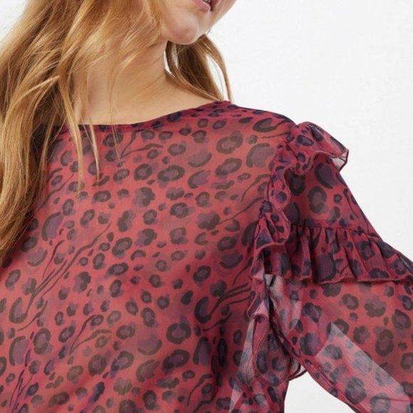 CATWALK JUNKIE WILD BERRY BLOUSE - Picture 2 of 16